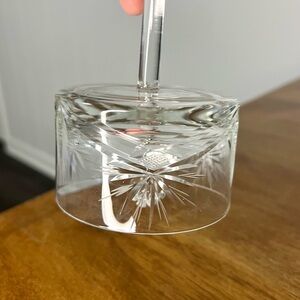 Elegant Crystal Glass Bell